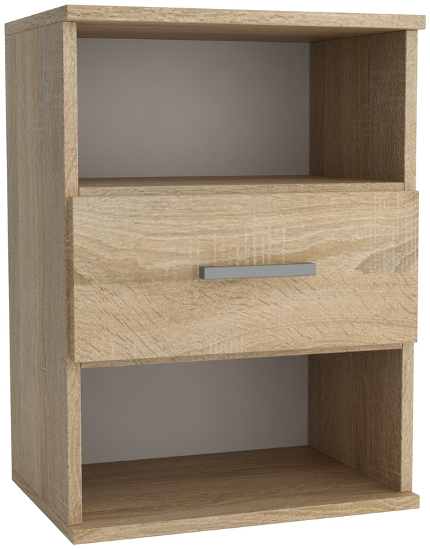 Tania szafka nocna z szufladą do sypialni GRETA dąb sonoma