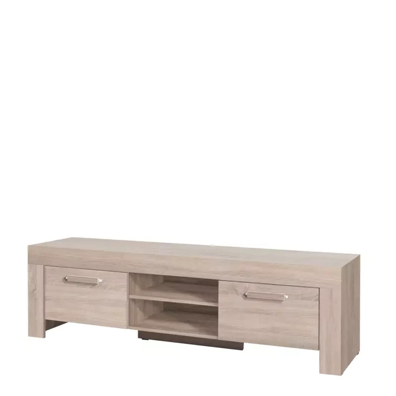 Szafka rtv szeroka z drzwiczkami uchylnymi 170 cm do salonu meble systemowe KING