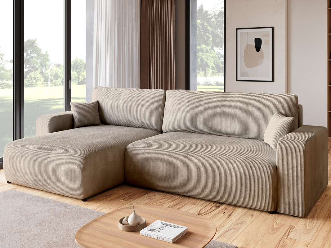 Rozkładany narożnik z funkcją spania do salonu PUMI XL