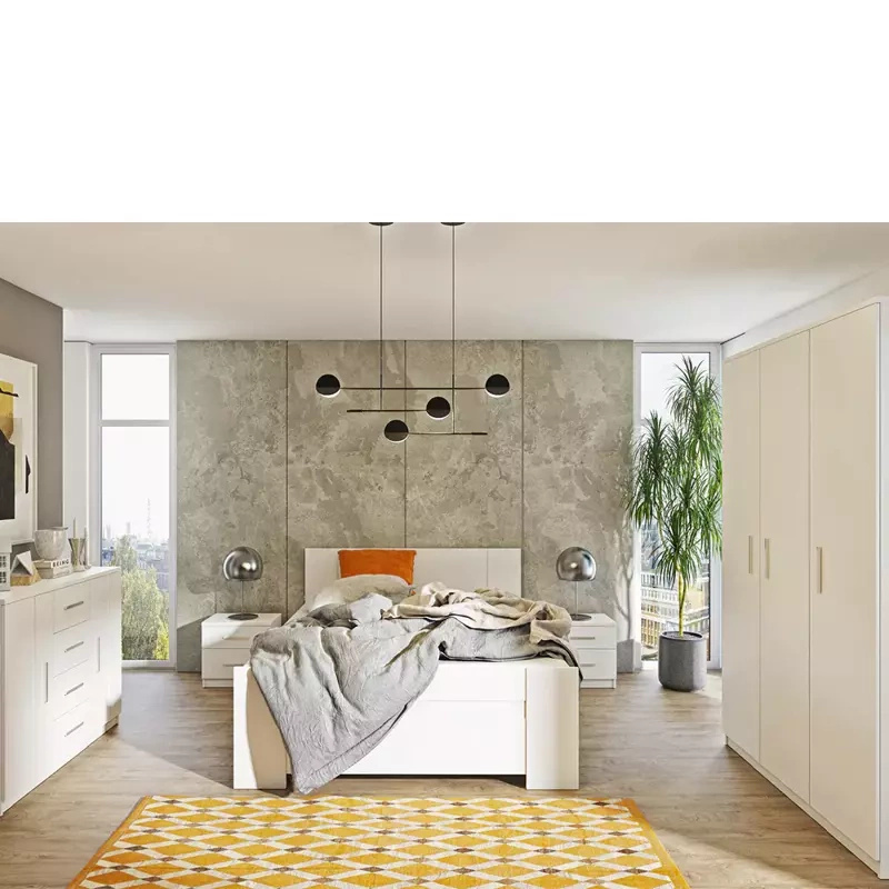 Białe meble do sypialni BELLA 3