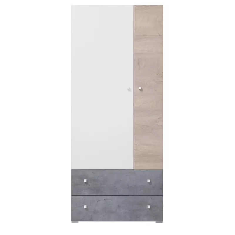 Szafa 80cm młodzieżowa z szufladami SIREN