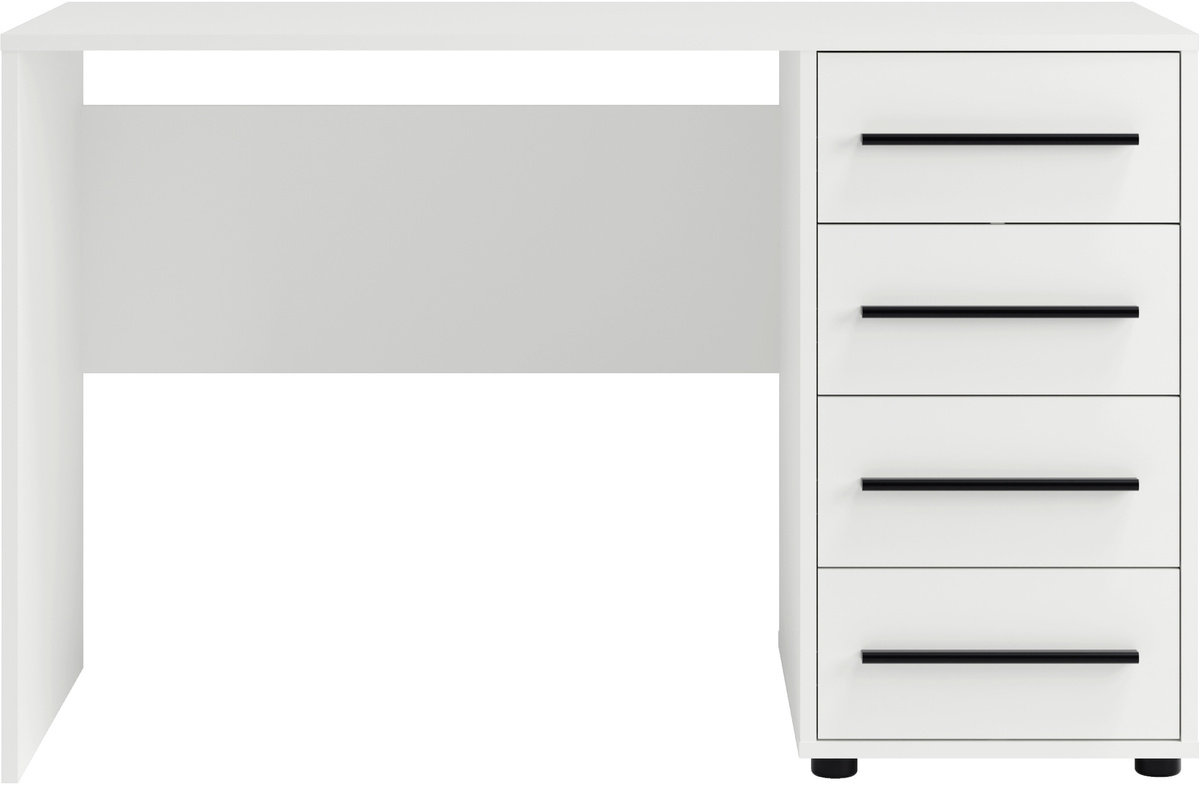 Biurko młodzieżowe 120x60 cm białe MAXIDO