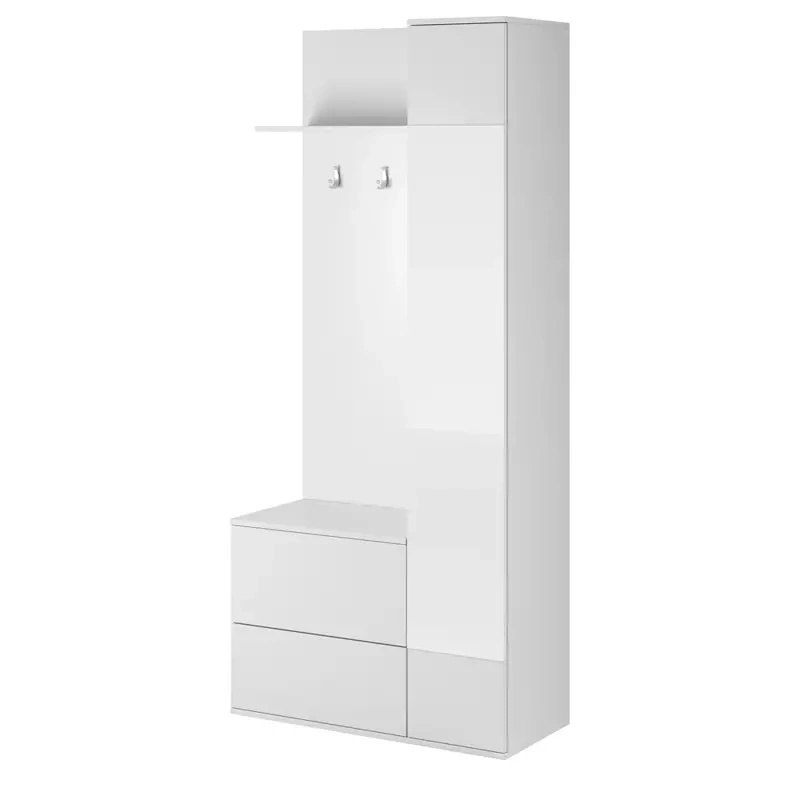 Białe meble do przedpokoju VERDE