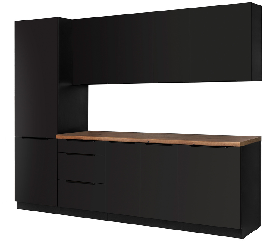 Mały zestaw mebli kuchennych 260 cm SELENA cichy domyk