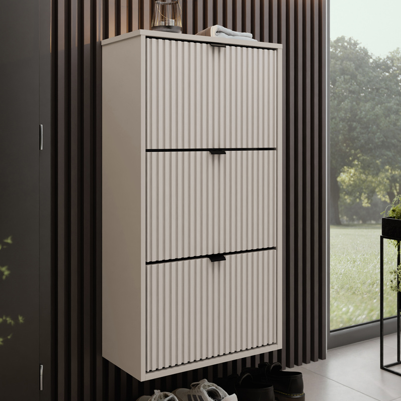 Kaszmirowa wisząca szafka na buty 59 cm LEVO