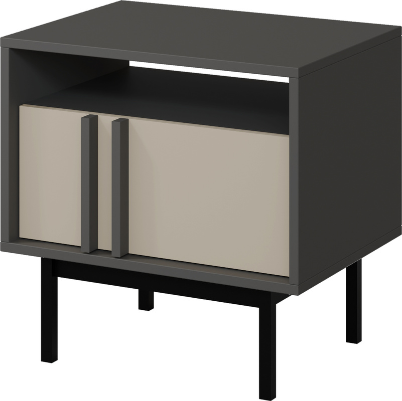 Nowoczesna szafka nocna z szufladą do sypialni 53 cm AVERO