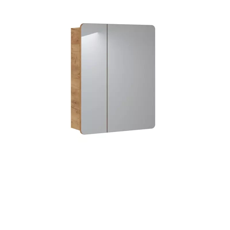 Szafka łazienkowa wisząca z lustrem 60 cm AURELIO