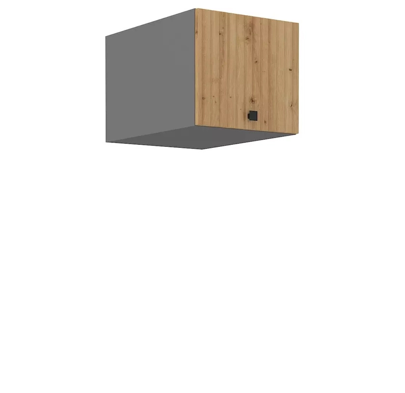 Górna szafka kuchenna wzór lameli podnośnik gazowy 40 cm ALEPPO