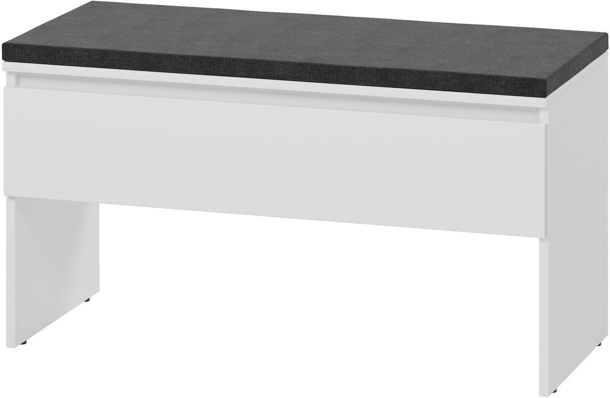 Szafka na buty z siedziskiem do przedpokoju SIMPLY 91 cm