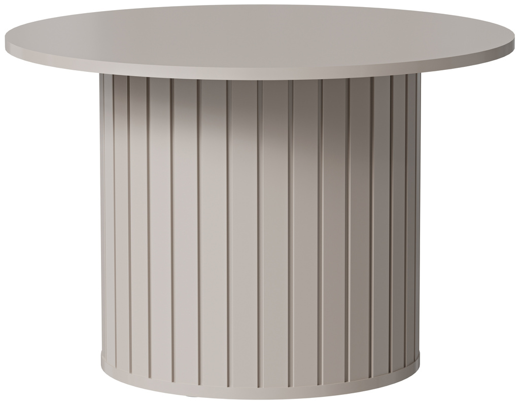 Okrągły stolik kawowy do salonu 70 cm ZELDA cashmere