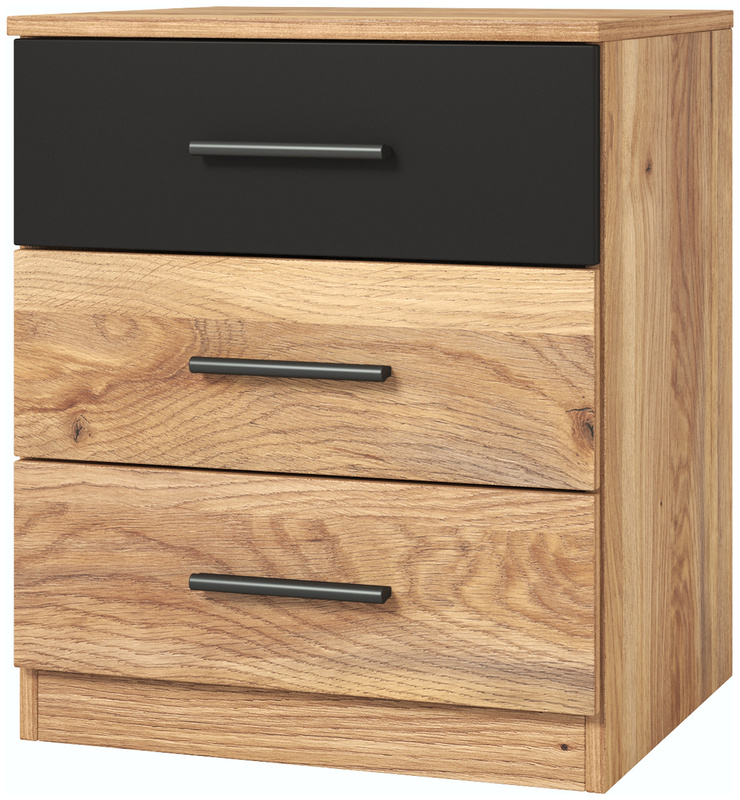 Szafka nocna 45 cm z szufladami do sypialni BETA