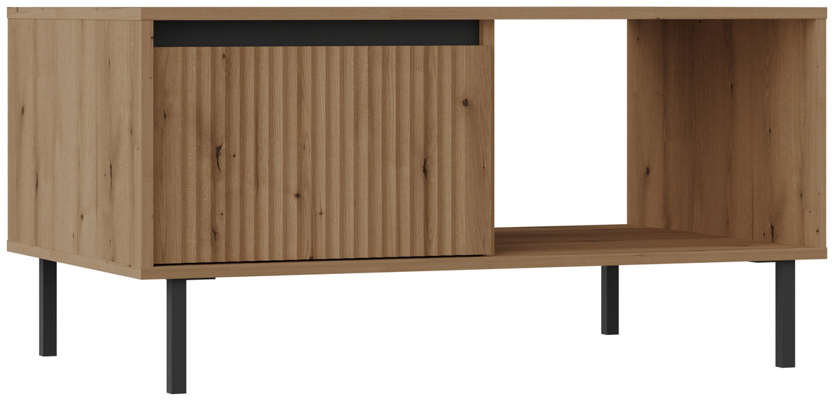 Nowoczesna ława do salonu z szufladami 100x60 cm OMEGA