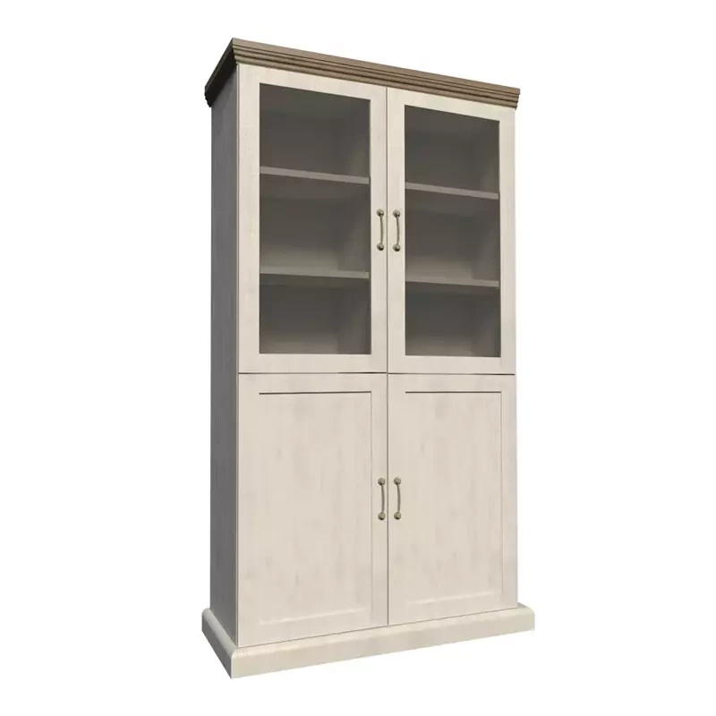 Witryna do salonu z szafką ROZANO