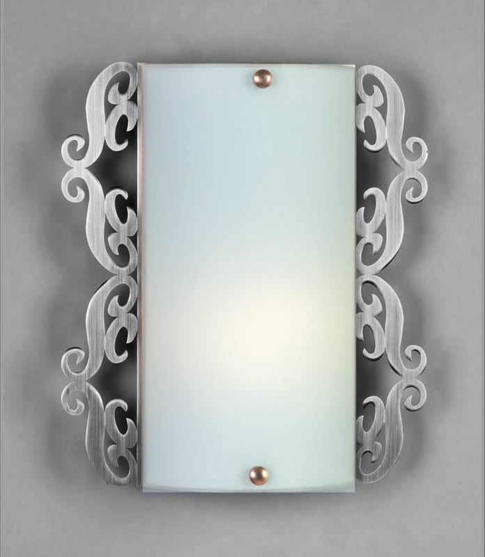 Lampa sufitowa plafon 1x60W do salonu CASABLANCA satyna