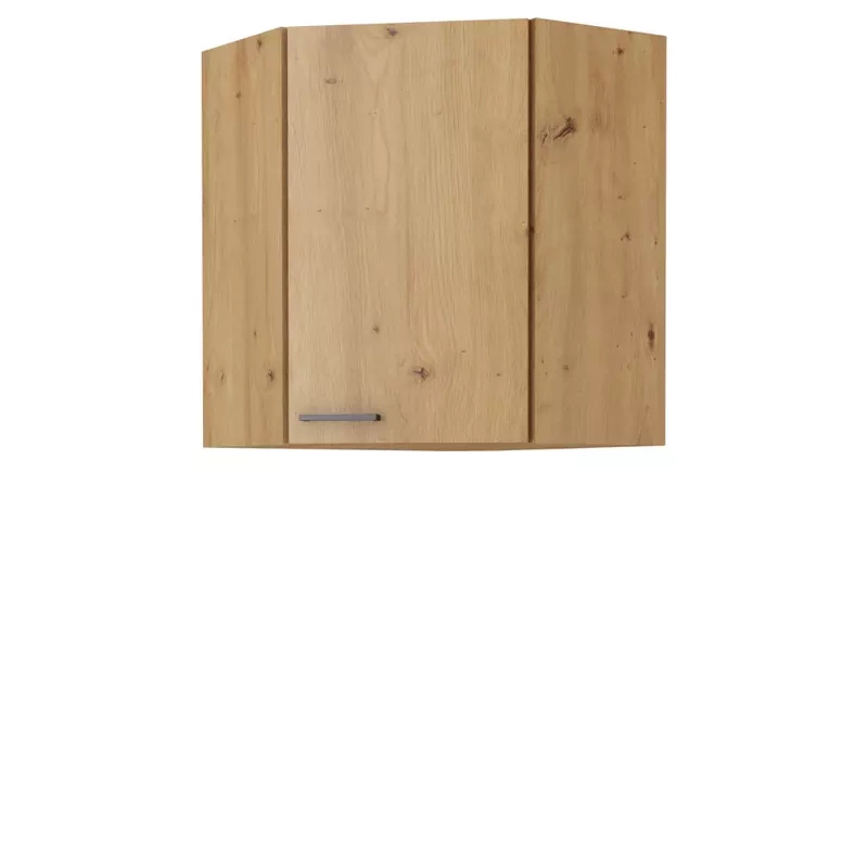 Wisząca szafka narożna dąb artisan MILANO