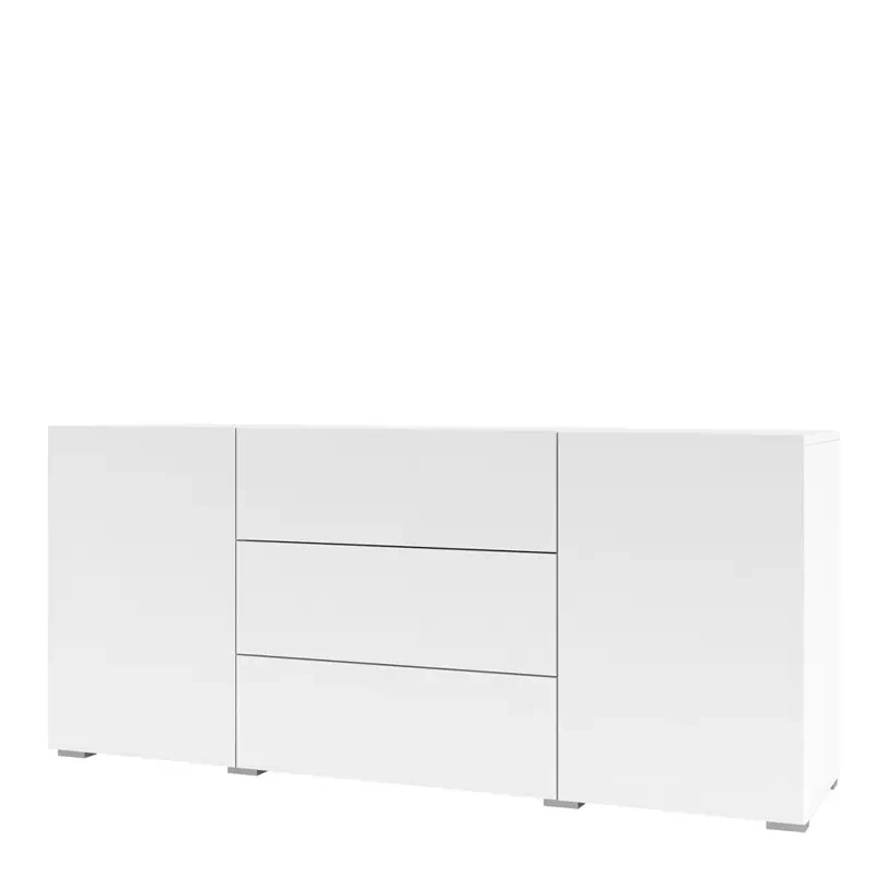 Biała komoda z szufladami do salonu AVENTELI