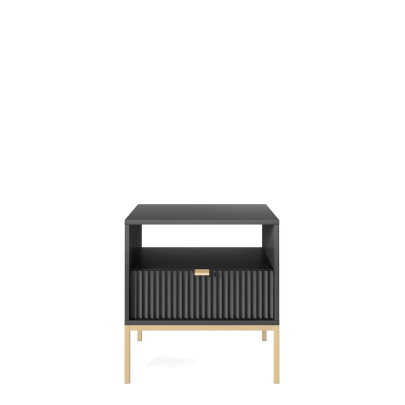 Szafka nocna glamour z szufladą AVANTI