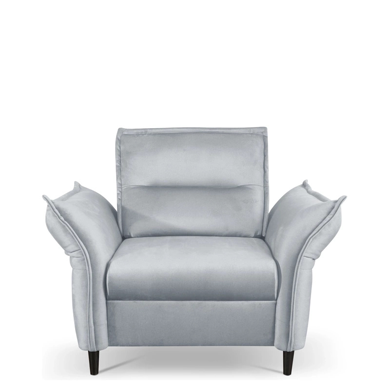 Szary fotel do salonu MELIO