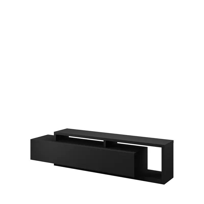 Szafka rtv asymetryczna TABU czarny mat