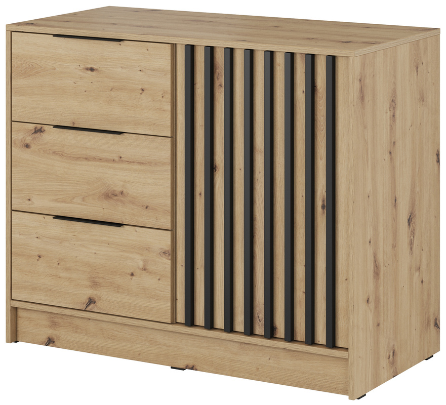 Komoda dąb artisan 105 cm KELLY
