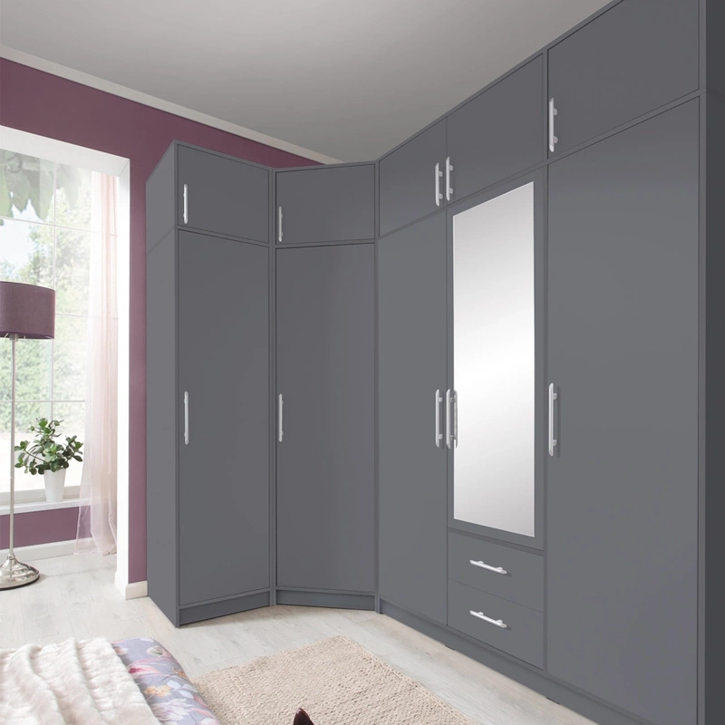 Zestaw nowoczesnych szaf do sypialni SEVAS