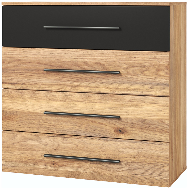 Komoda z szufladami do sypialni w stylu loftowym 90 cm BETA