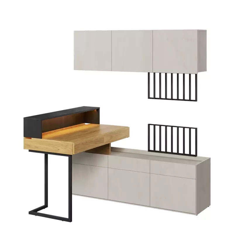 Zestaw mebli młodzieżowych z biurkiem 110 cm TEEN FLEX