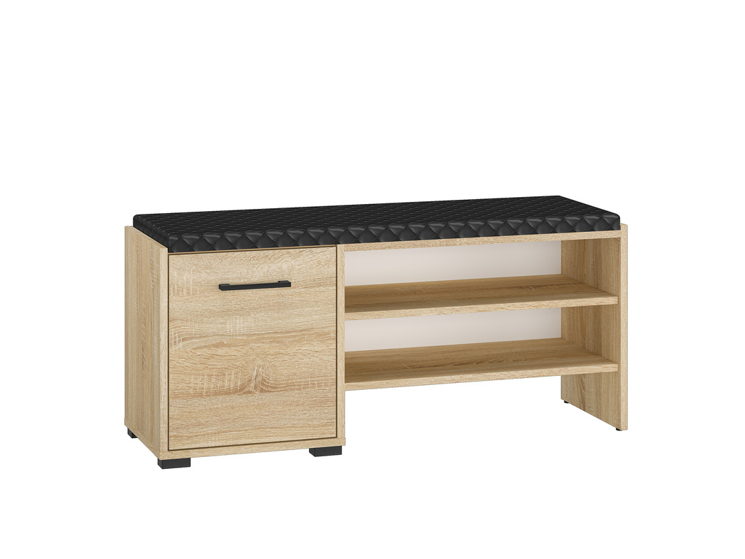 Szafka na buty 105 cm z siedziskiem do przedpokoju CARO