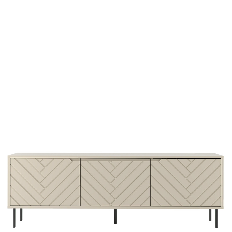 Szafka RTV 150 cm pod telewizor do salonu MIVIO kaszmir