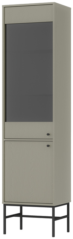 Witryna do nowoczesnego salonu 52 cm TOKEN