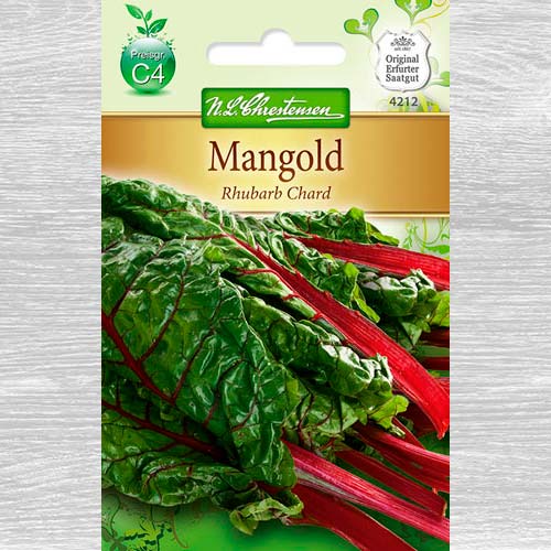 1 szt, Burak liściowy Rhubarb Chard - Nasiona: Ilość w opakowaniu: 10 g