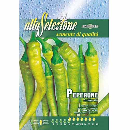 1 szt, Papryka Lombardo Morami - Nasiona: Ilość w opakowaniu: 0.75 g
