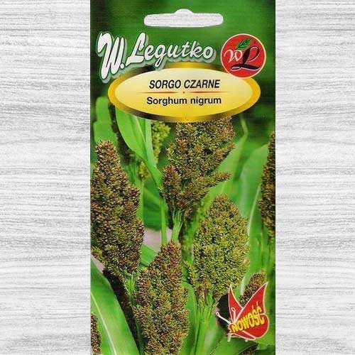 1 szt, Sorgo czarne - Nasiona: Ilość w opakowaniu: 1 g