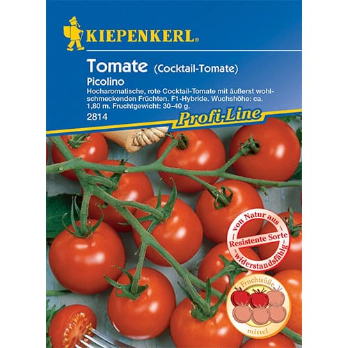 Pomidor koktajlowy Picolino F1 - Nasiona. Ilość w opakowaniu: 1 opak - GradinaMax