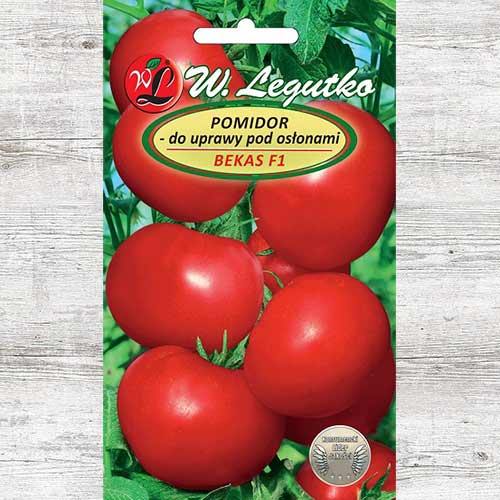 1 szt, Pomidor pod osłony Bekas F1 - Nasiona: Ilość w opakowaniu: 0.1 g