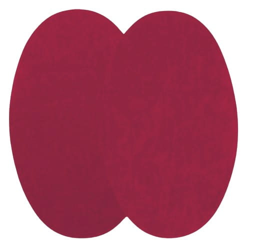 łaty zamszowe termoprzylepne 2 szt. kol.68 / różowy