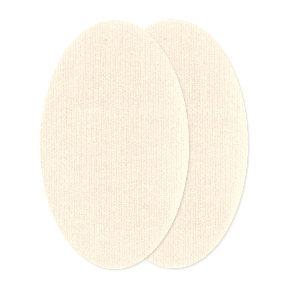 łaty sztruksowe termoprzylepne 2 szt. kolor 176 ecru