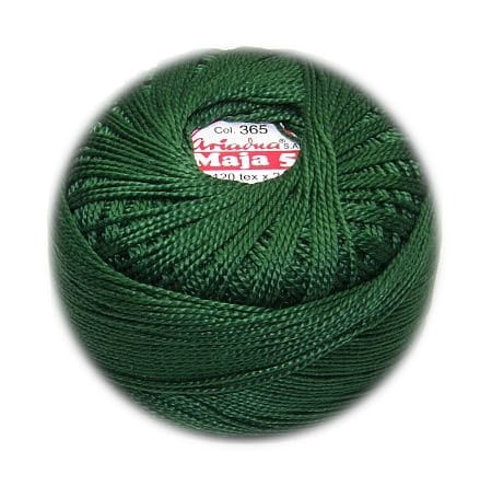 kordonek MAJA 8 kol. 365 ciemny zielony
