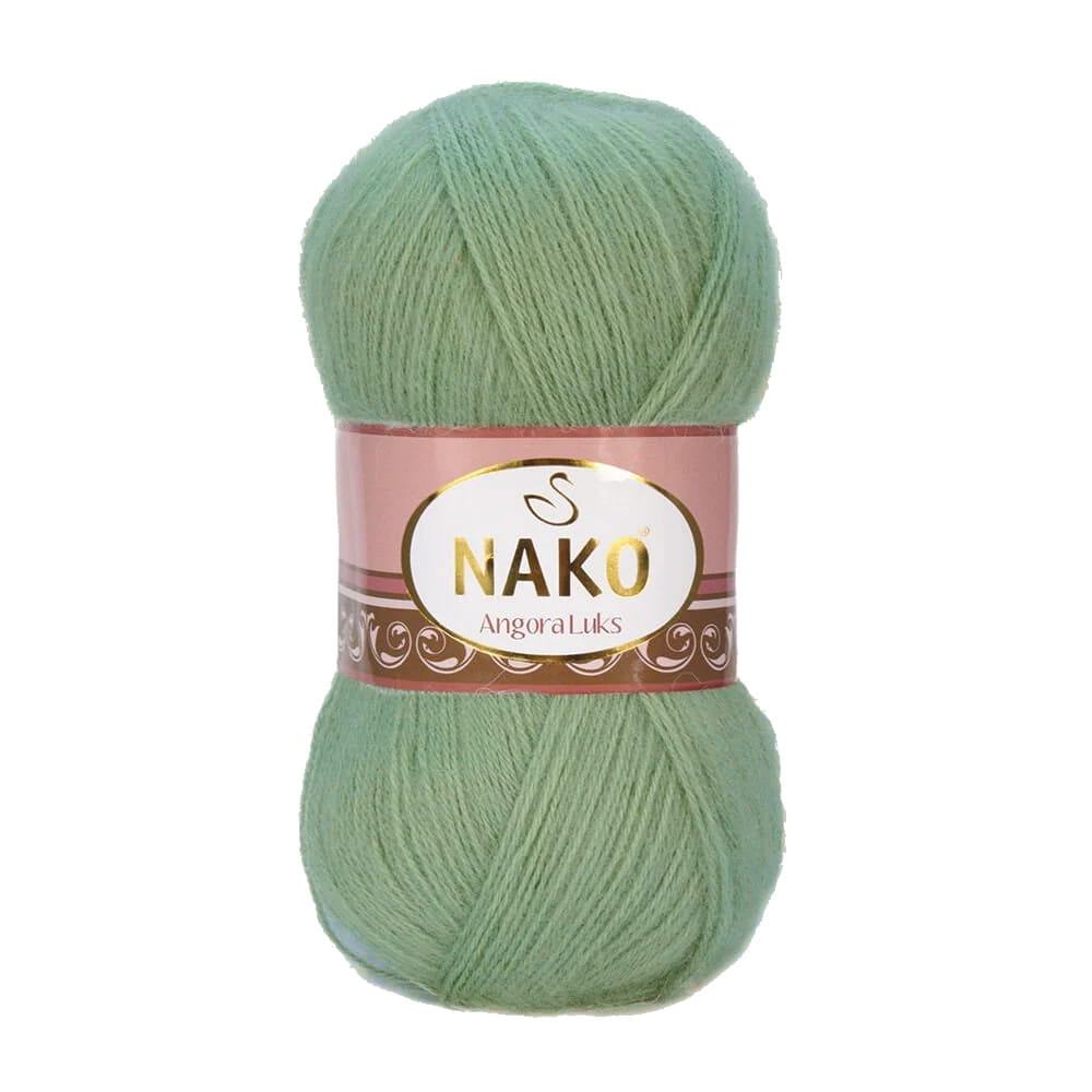 Włóczka ANGORA LUKS 100g kolor: 1615 / szałwiowy