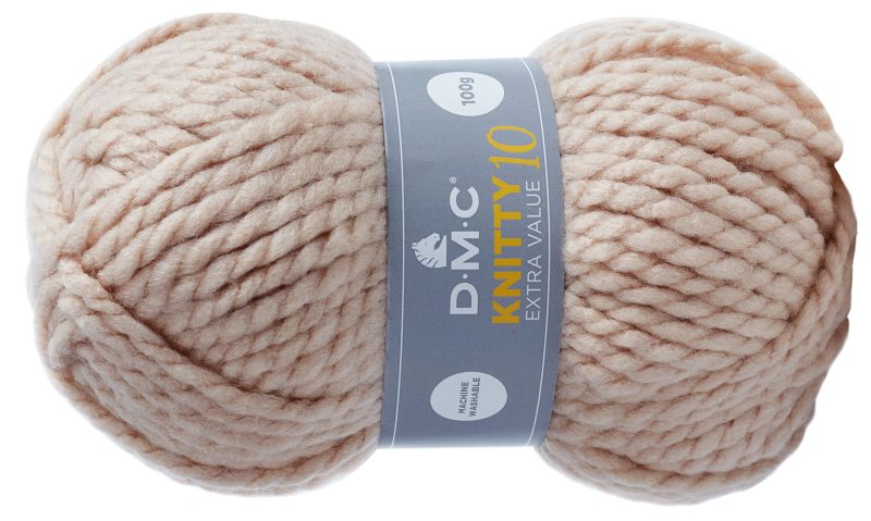 WŁÓCZKA DMC KNITTY 10 kol. 936 / jasny beż