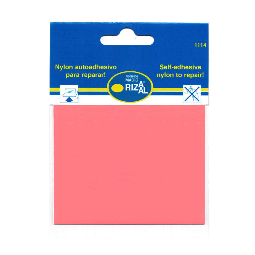 łatka nylonowa wodoodporna, samoprzylepna RIZAL kol. 217 różowy