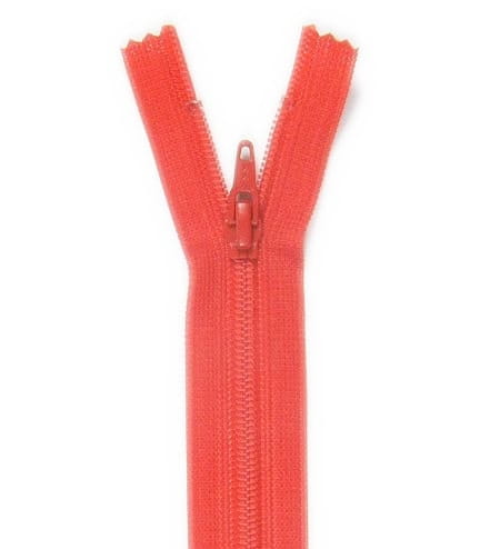 zamek sukienkowy YKK kol.820 / czerwony