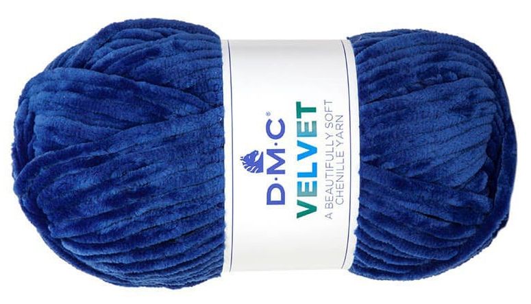 włóczka DMC VELVET 100gr. kol. 012 chabrowy