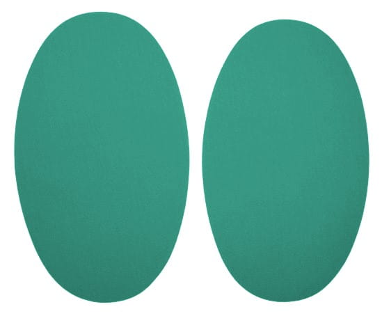 łaty poliestrowe termoprzylepne 2 szt. kol.38 miętowy