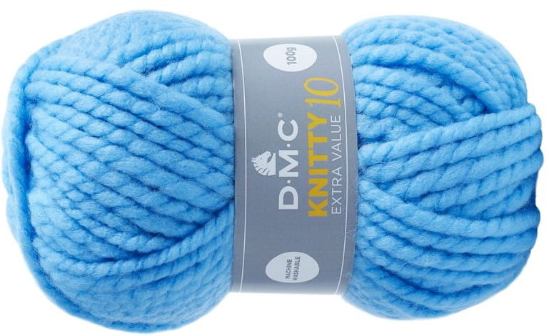 WŁÓCZKA DMC KNITTY 10 kol. 969 / błękitny