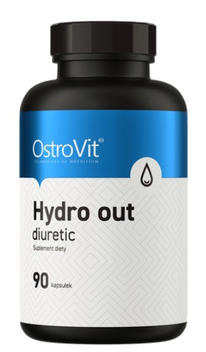 OstroVit Hydro Out Diuretyk, preparat na odwodnienie organizmu, 90 kapsułek