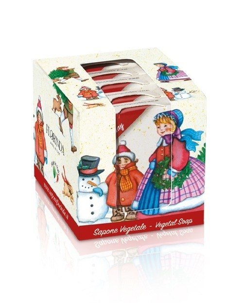 Florinda Zestaw 5 mydełek – Świąteczny Dzień