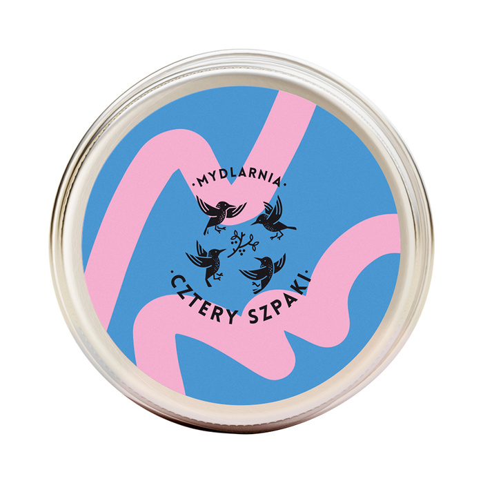 4 Szpaki Puszka na szampon lub odżywkę Miętowa