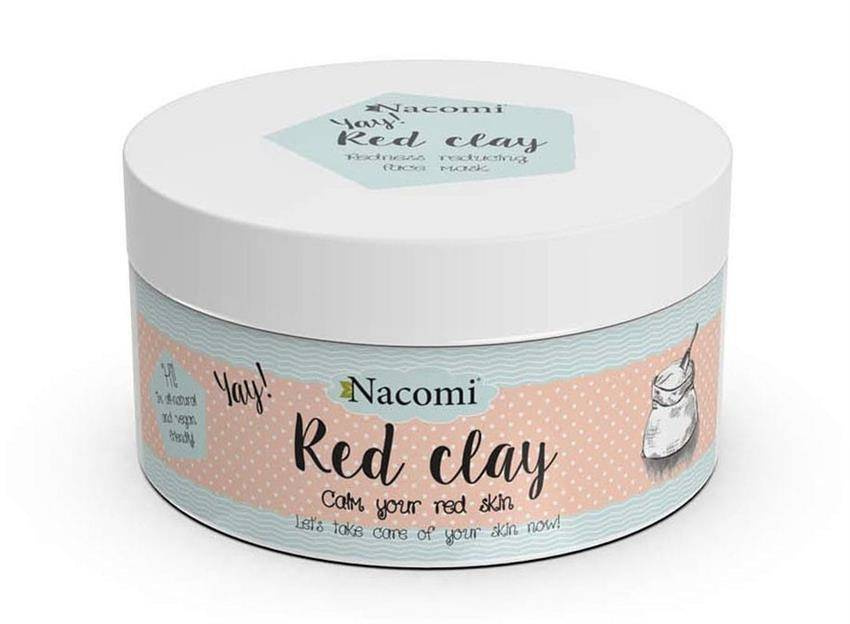 Nacomi Glinka czerwona 100 g