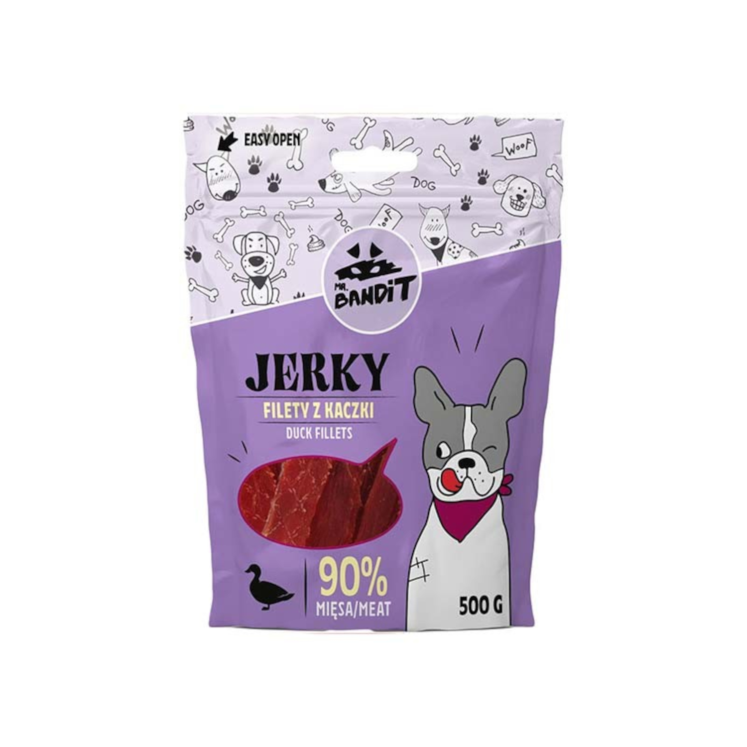 MR. BANDIT JERKY - filety z kaczki 500g